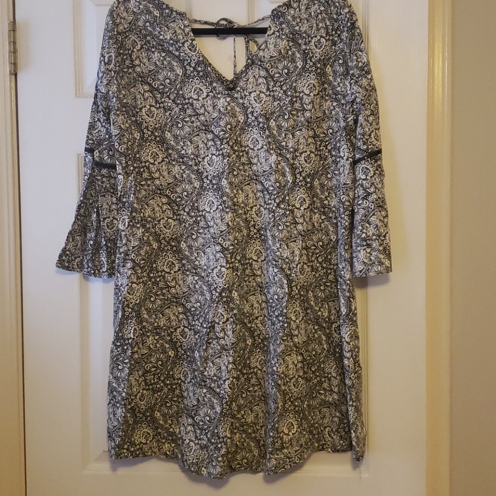 Boho mini dress